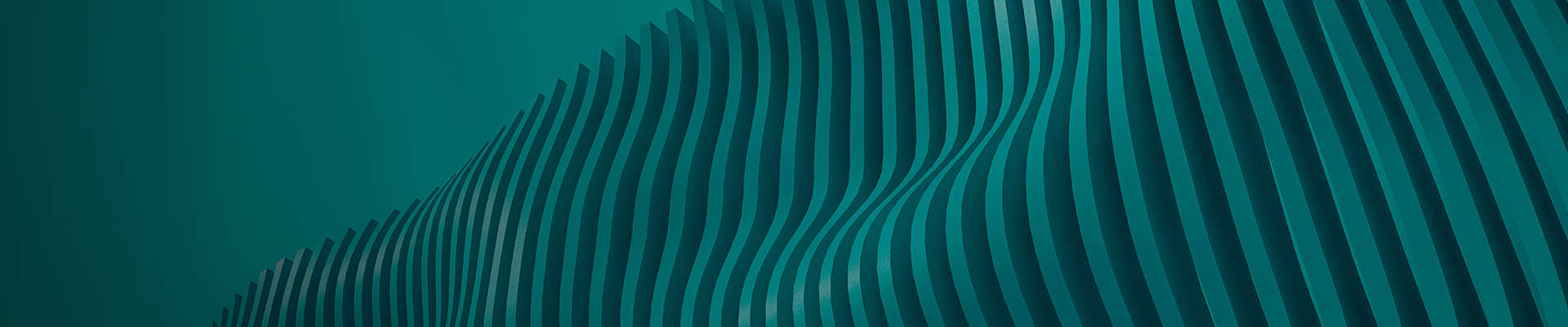 Abstract green wave graphics 