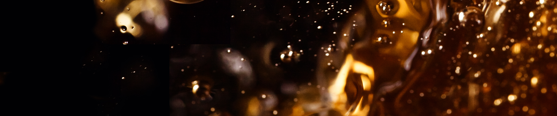 Close up of synthetic lubricant fluid