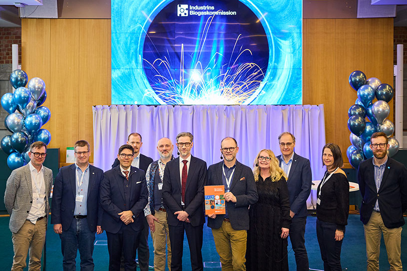 Perstorp employees at the Industrial Biogas Commission