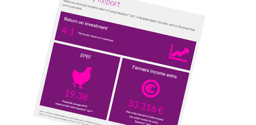 Screenshot of the Gastrivix Avi ROI Calculator