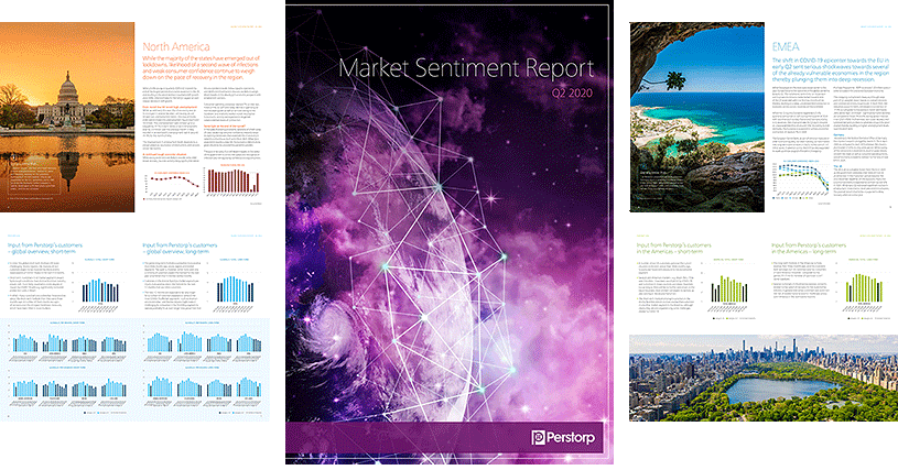 Images of Perstorp's market sentiment report Q2 2020