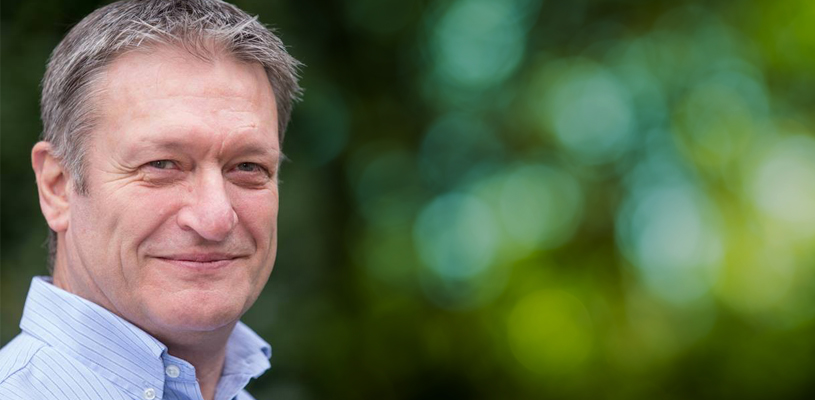 A portrait photo of Roger Mann new EVP Perstorp Animal Nutrition