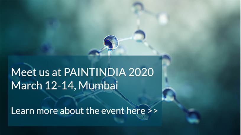 Invitation card - Meet Perstorp at PaintIndia 2020