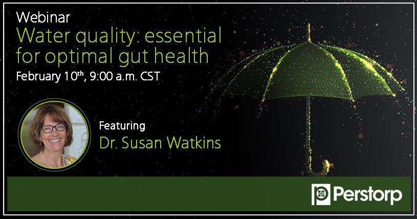 Webinar water quality: essential for optimal gut health