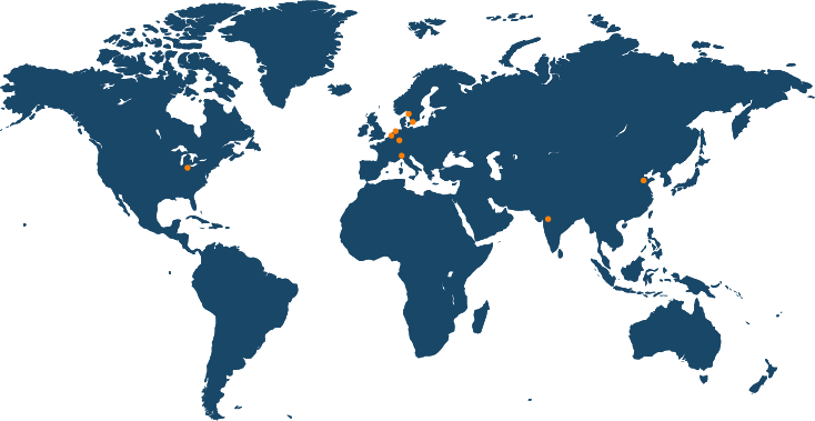 Worldmap with Perstops Sites