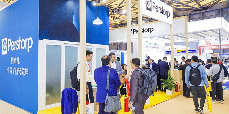 Perstorp booth at China Coat 2023