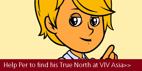 Help Per to find his True North at VIV Asia