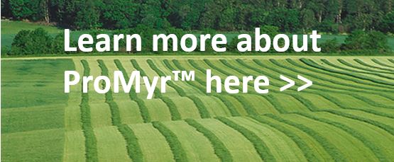 field with silage promoting ProMyr