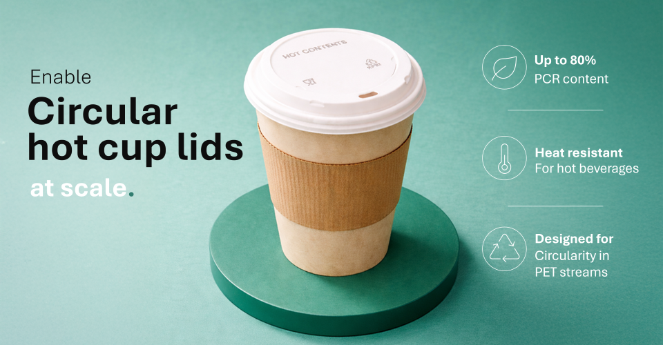 Akestra for hot cup lids