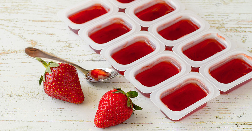 Plastic packaging for jam - Akestra