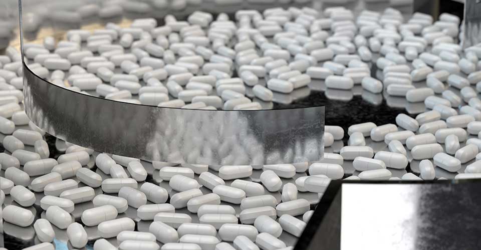 Manufacturing of pharmaceutical tablets