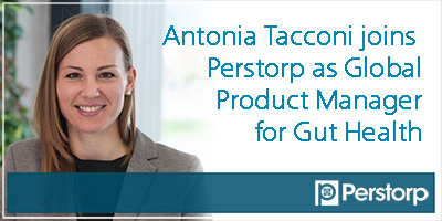  Antonia Tacconi joins Perstorp as Global Product Manager Gut Health