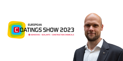 David Engberg presenter at European Coatings Show 2023