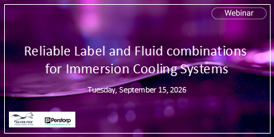 Webinar Reliable Label and Fluid combinations for Immersion Cooling Systems