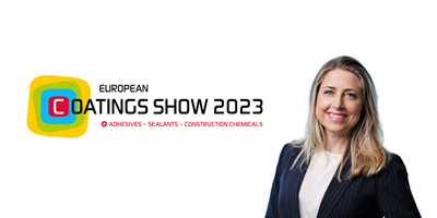 Jenny Klevas presenter at European Coatings Show 2023