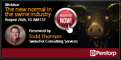 Webinar invitation for the new normal in the swine industry