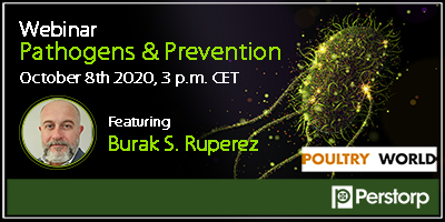 Poultry World Webinar invitation - Pathogens and Prevention
