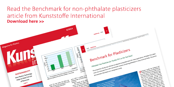 Benchmark for non-phthalate plasticizers