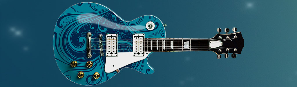 Guitar symbolizing Perstorp Green Penta Voxtar