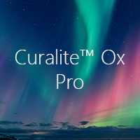 Curalite Ox Pro against northern lights background 